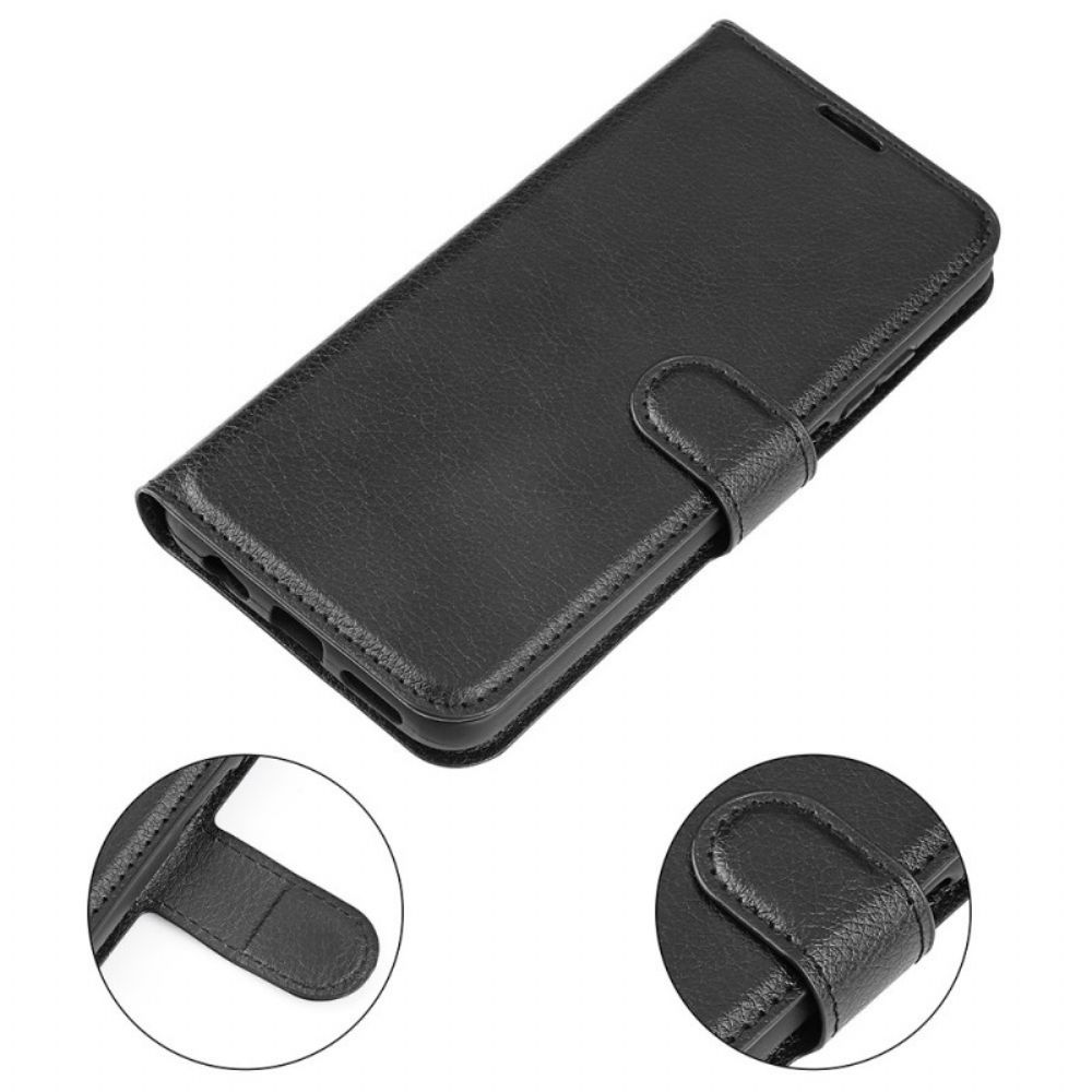 Flip Case Für Samsung Galaxy M33 5G Lichi-leder-stil