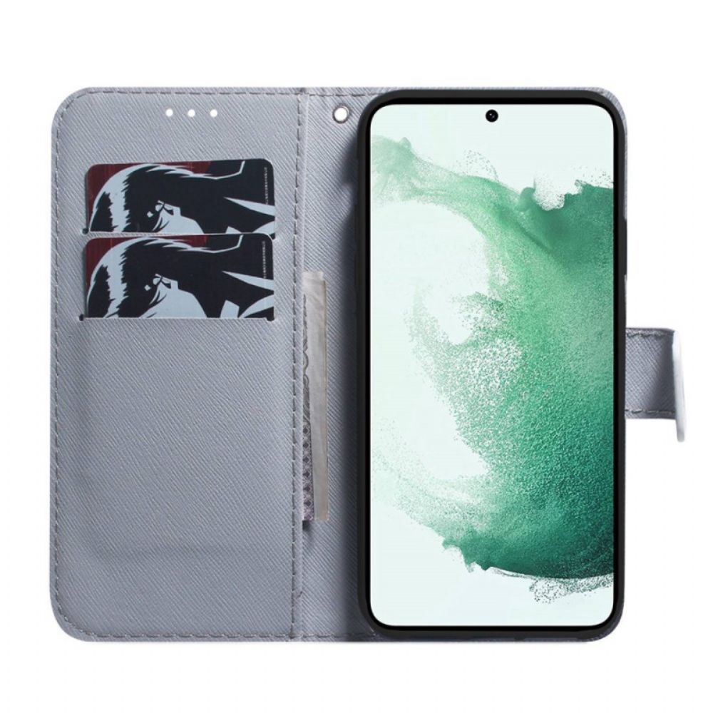 Flip Case Für Samsung Galaxy M33 5G Löwe