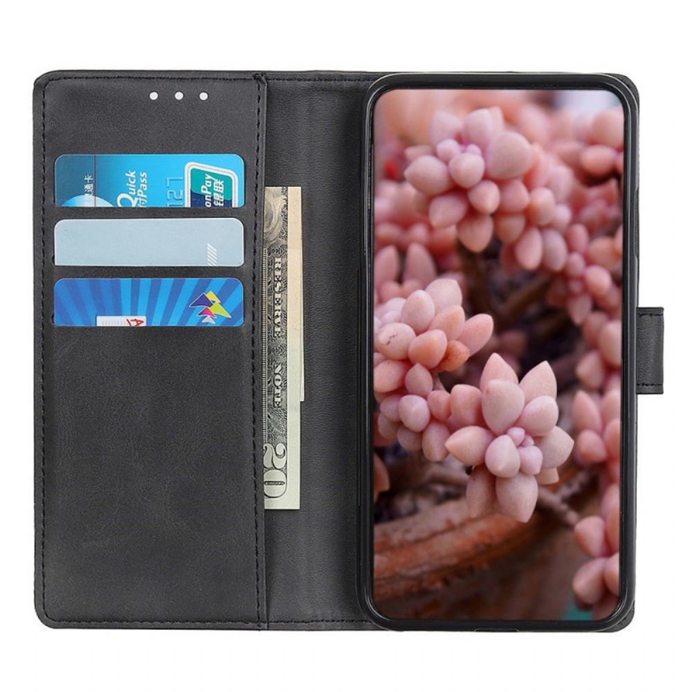 Flip Case Für Samsung Galaxy M33 5G Mattes Kunstleder