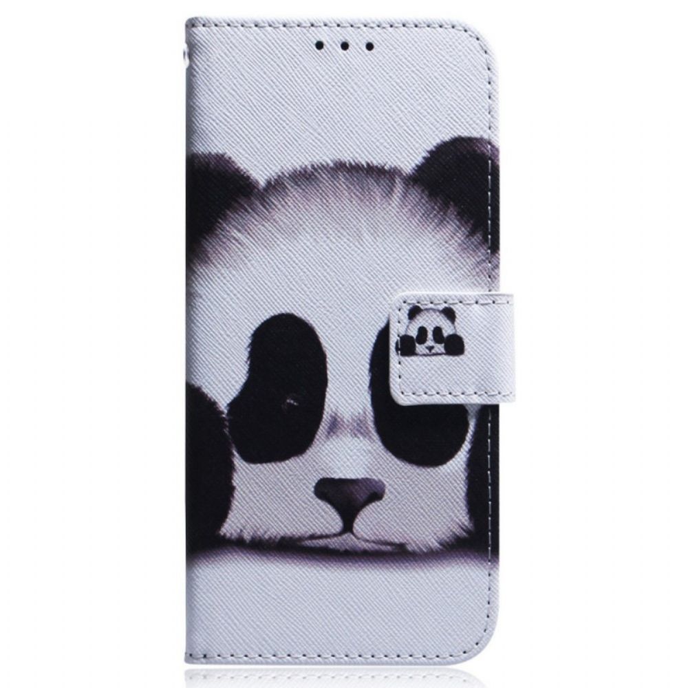 Flip Case Für Samsung Galaxy M33 5G Panda