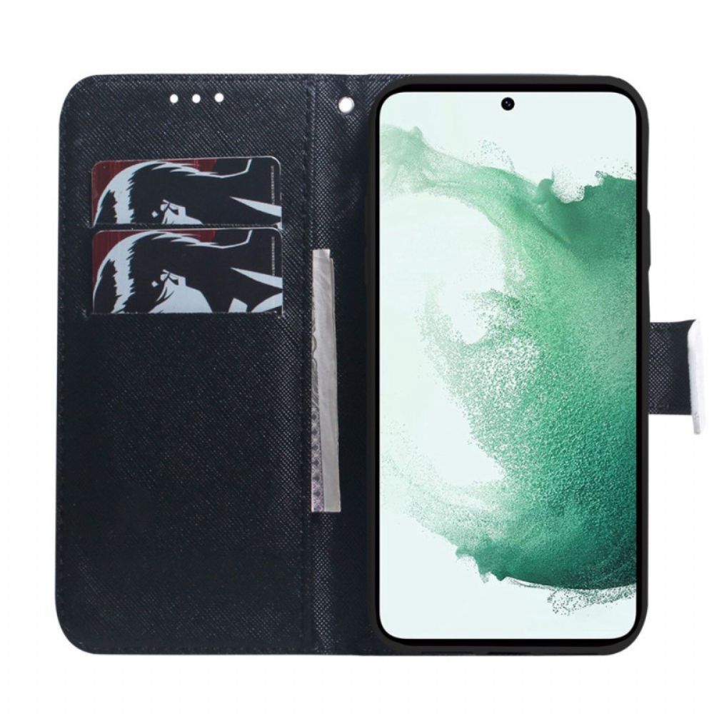 Flip Case Für Samsung Galaxy M33 5G Panda