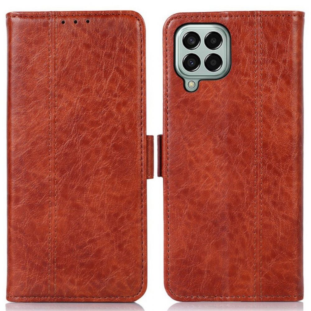 Flip Case Für Samsung Galaxy M33 5G Stilisierter Klassiker