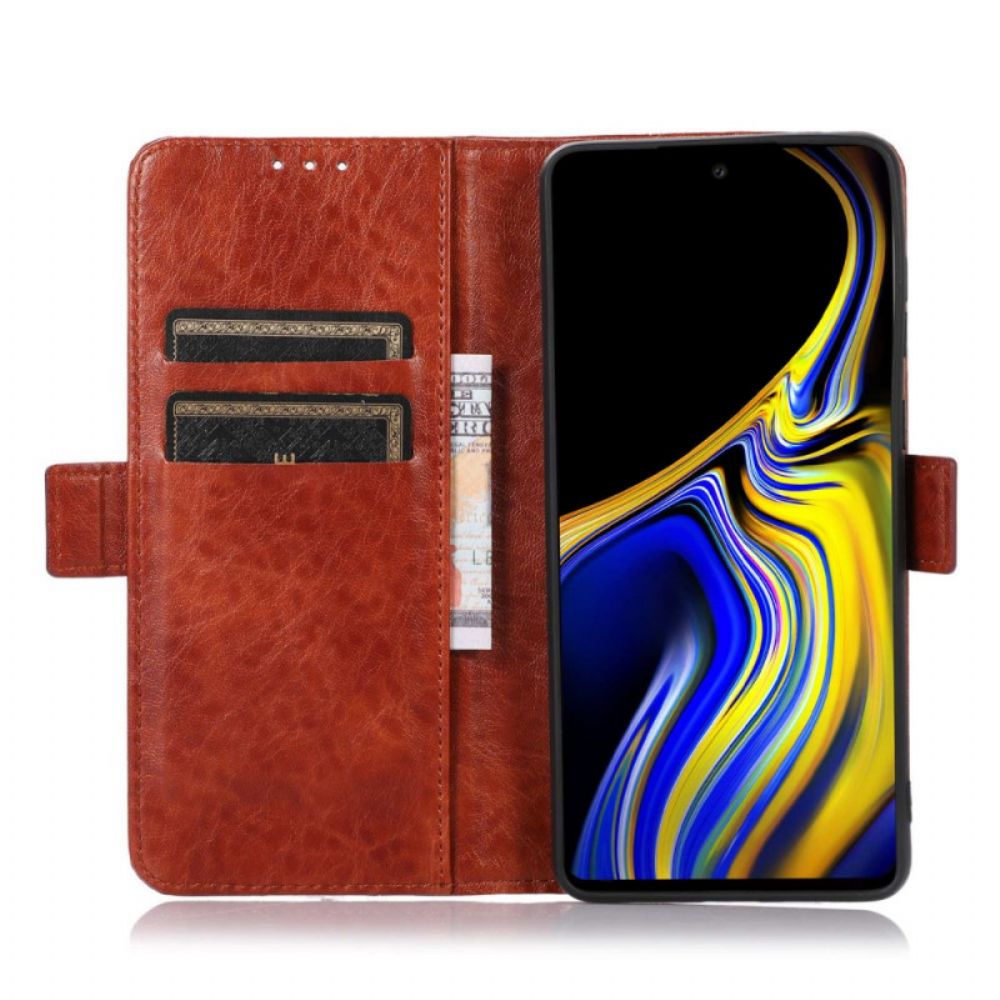 Flip Case Für Samsung Galaxy M33 5G Stilisierter Klassiker