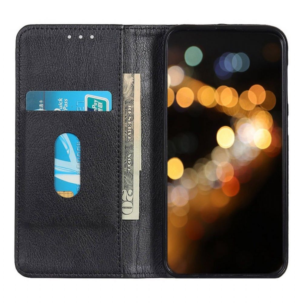 Schutzhülle Für Samsung Galaxy M33 5G Flip Case Litchi-spaltleder