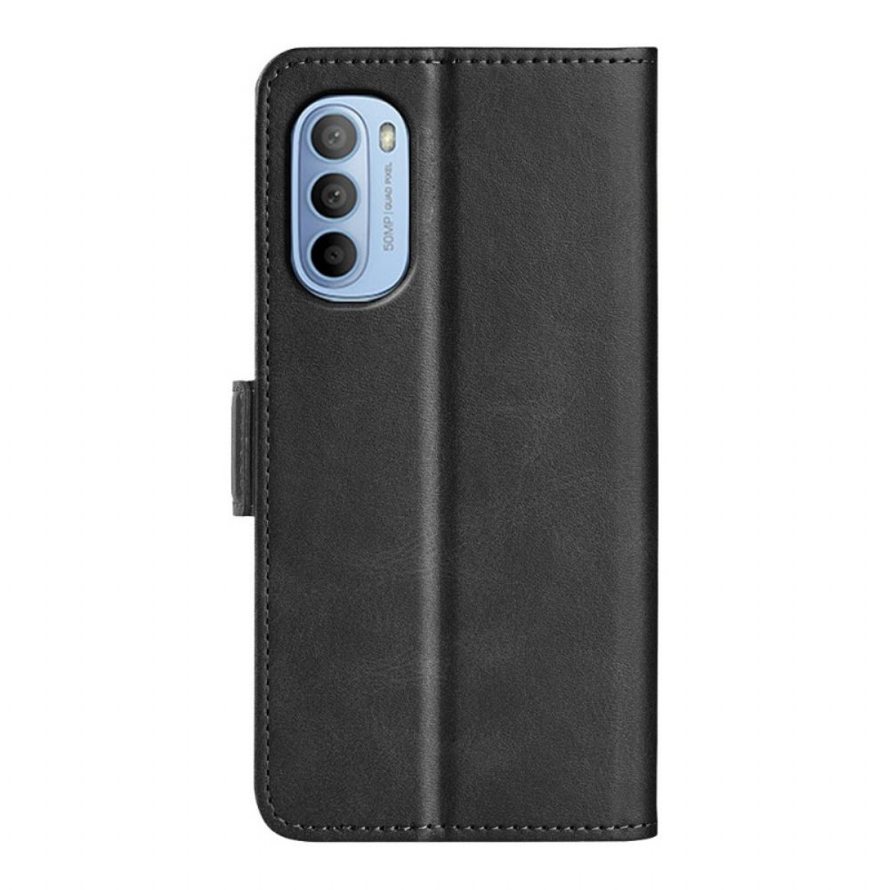 Flip Case Für Moto G31 / Moto G41 Flip Case Doppelklappe