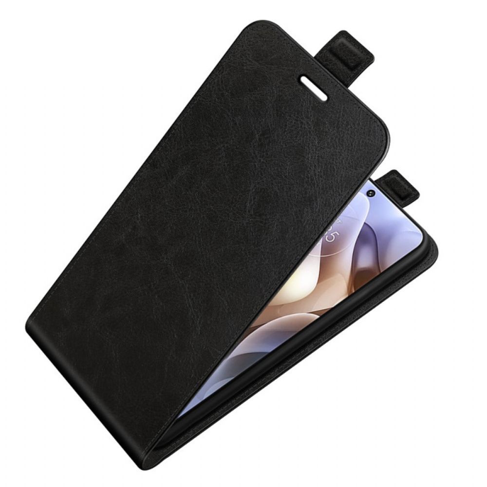 Lederhüllen Für Moto G31 / Moto G41 Flip Case Retro-faltung