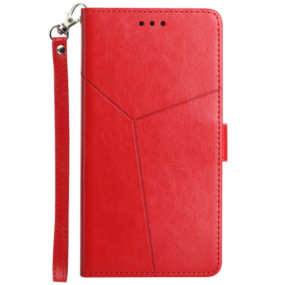 Lederhüllen Für Moto G31 / Moto G41 Geo Y Design Leather Style