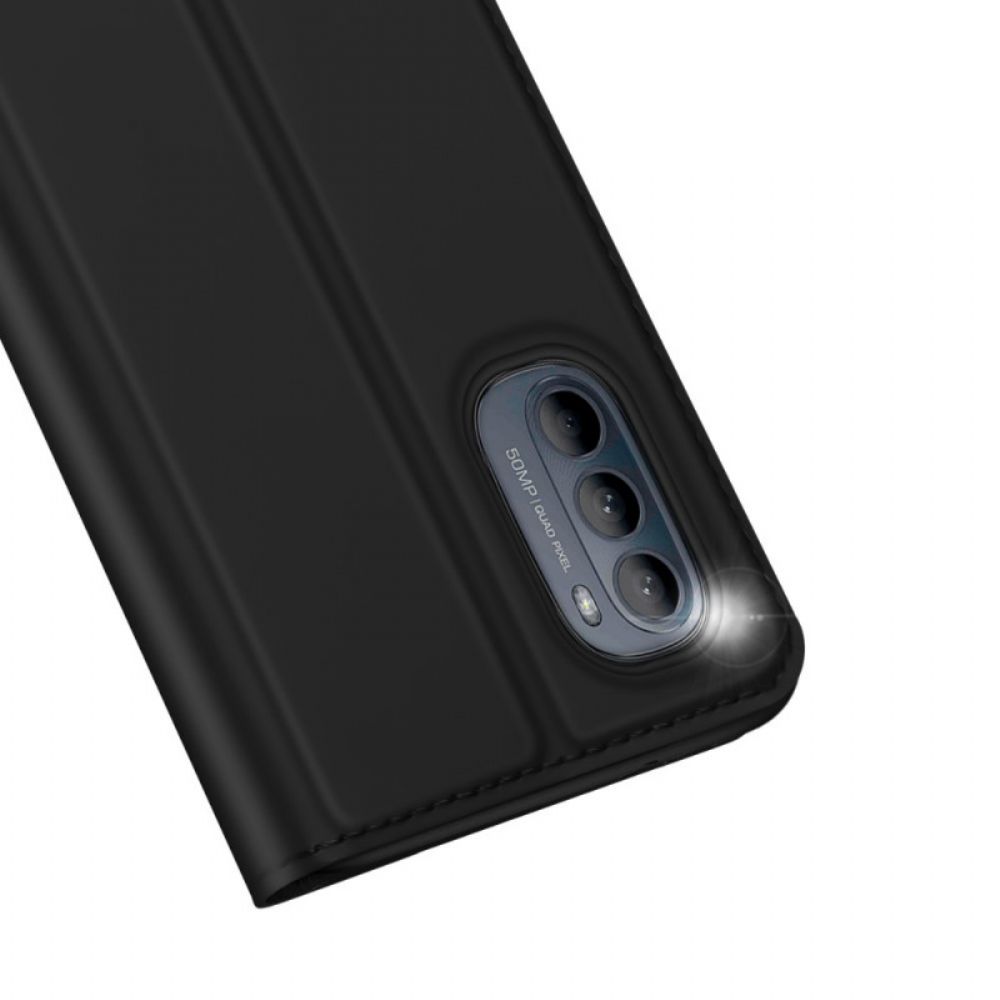 Schutzhülle Für Moto G31 / Moto G41 Flip Case Dux Ducis Pro-skin