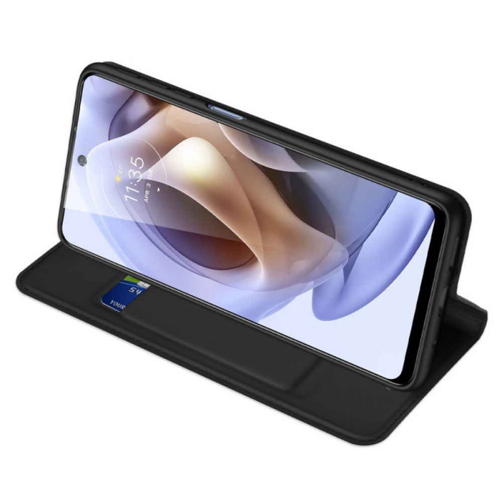 Schutzhülle Für Moto G31 / Moto G41 Flip Case Dux Ducis Pro-skin