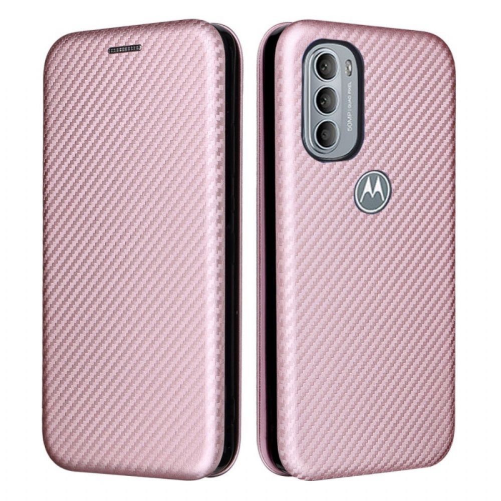 Schutzhülle Für Moto G31 / Moto G41 Flip Case Silikonkohle