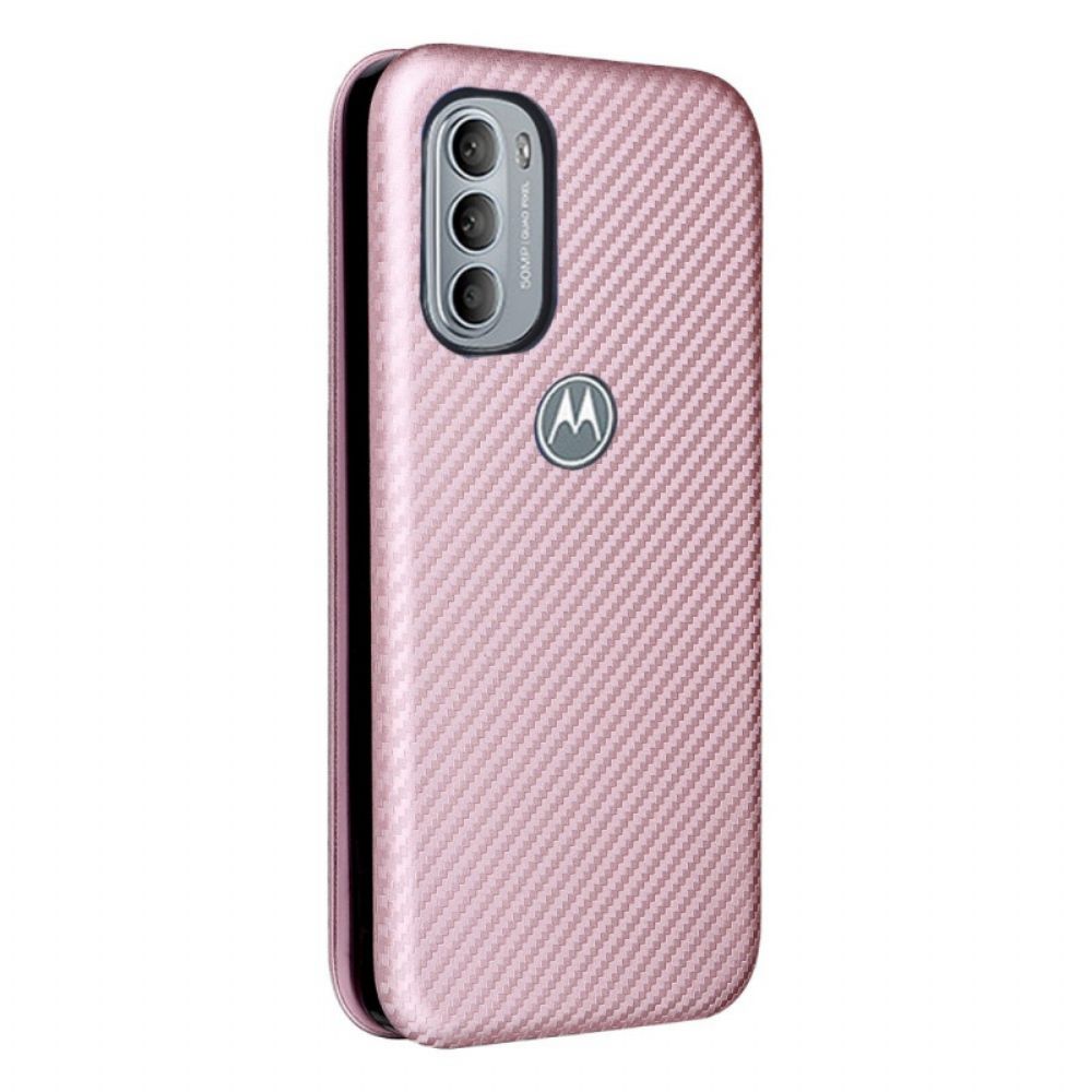 Schutzhülle Für Moto G31 / Moto G41 Flip Case Silikonkohle