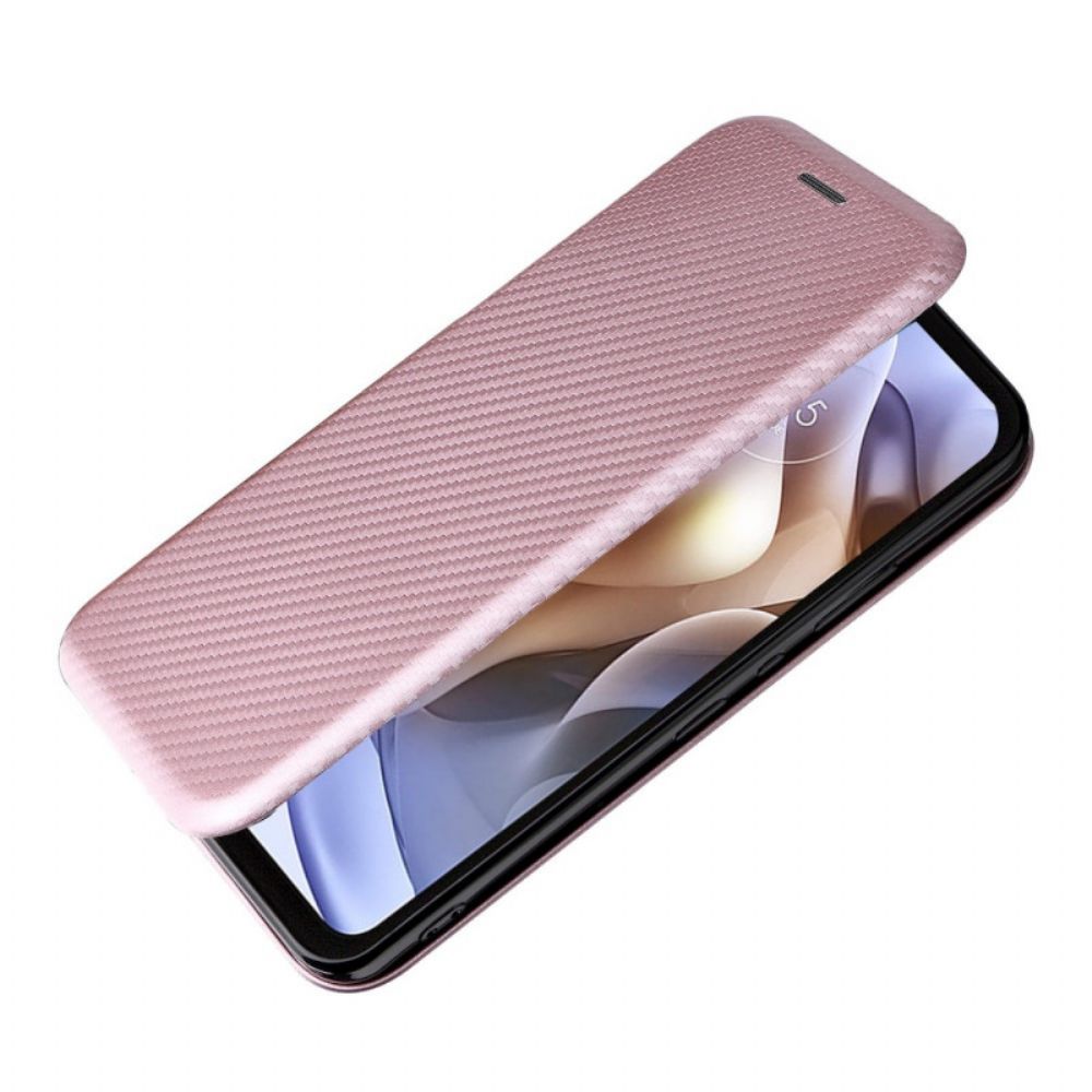 Schutzhülle Für Moto G31 / Moto G41 Flip Case Silikonkohle