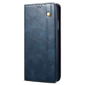 Flip Case Für Xiaomi Redmi Note 13 5g Gewachstes Kunstleder