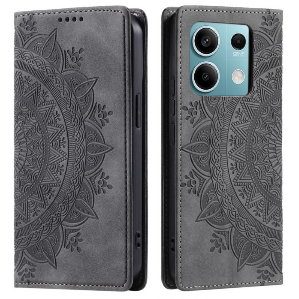 Flip Case Xiaomi Redmi Note 13 5g Mandala-muster