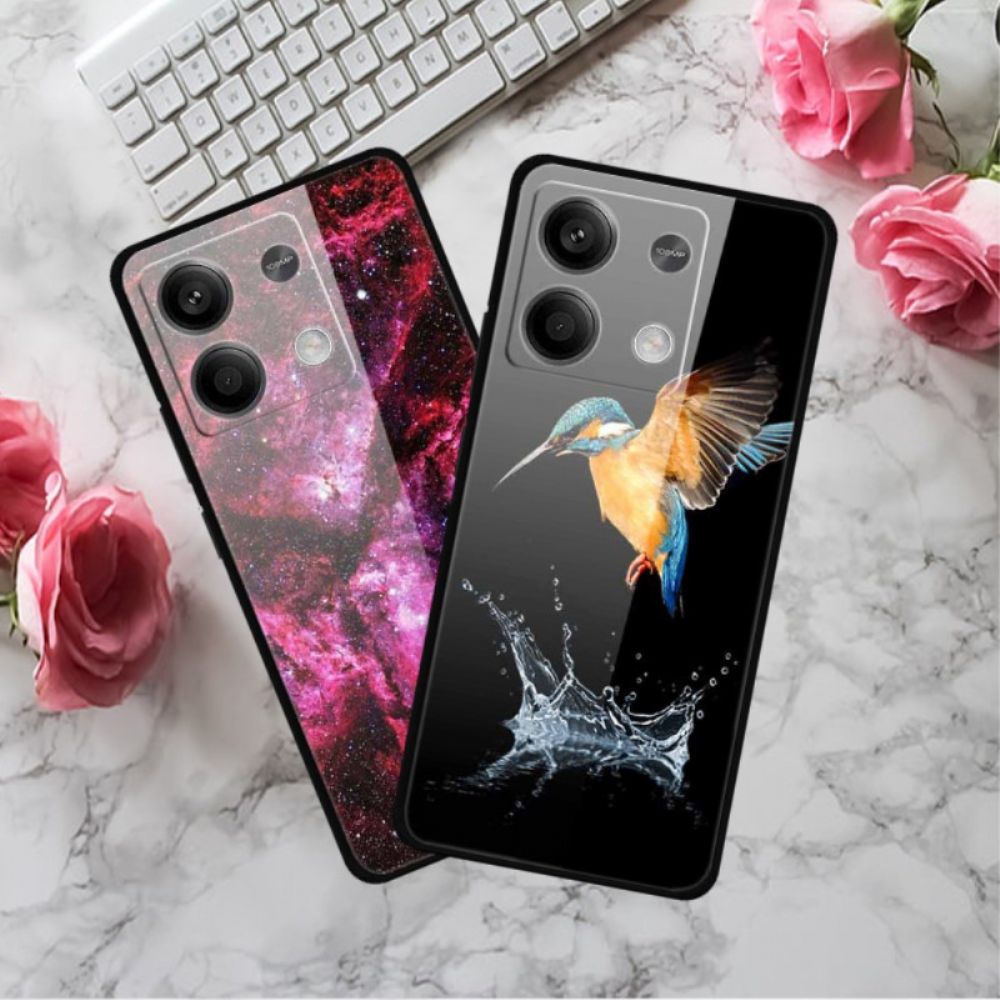 Hülle Xiaomi Redmi Note 13 5g Leuchtendes Lotus-hartglas