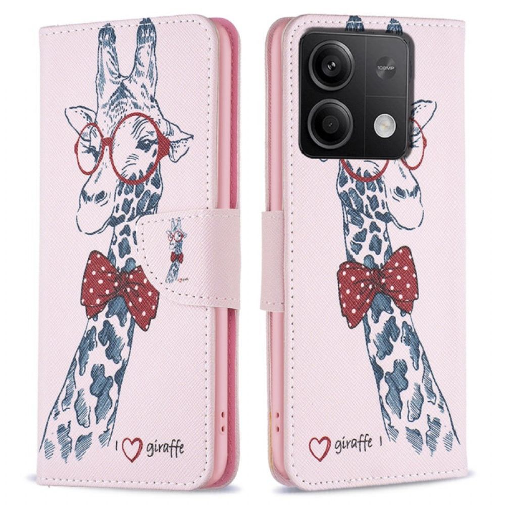 Lederhüllen Für Xiaomi Redmi Note 13 5g Intello-giraffe