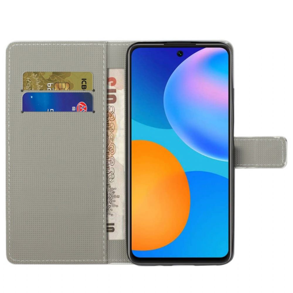 Lederhüllen Xiaomi Redmi Note 13 5g Funkelnde Schmetterlinge