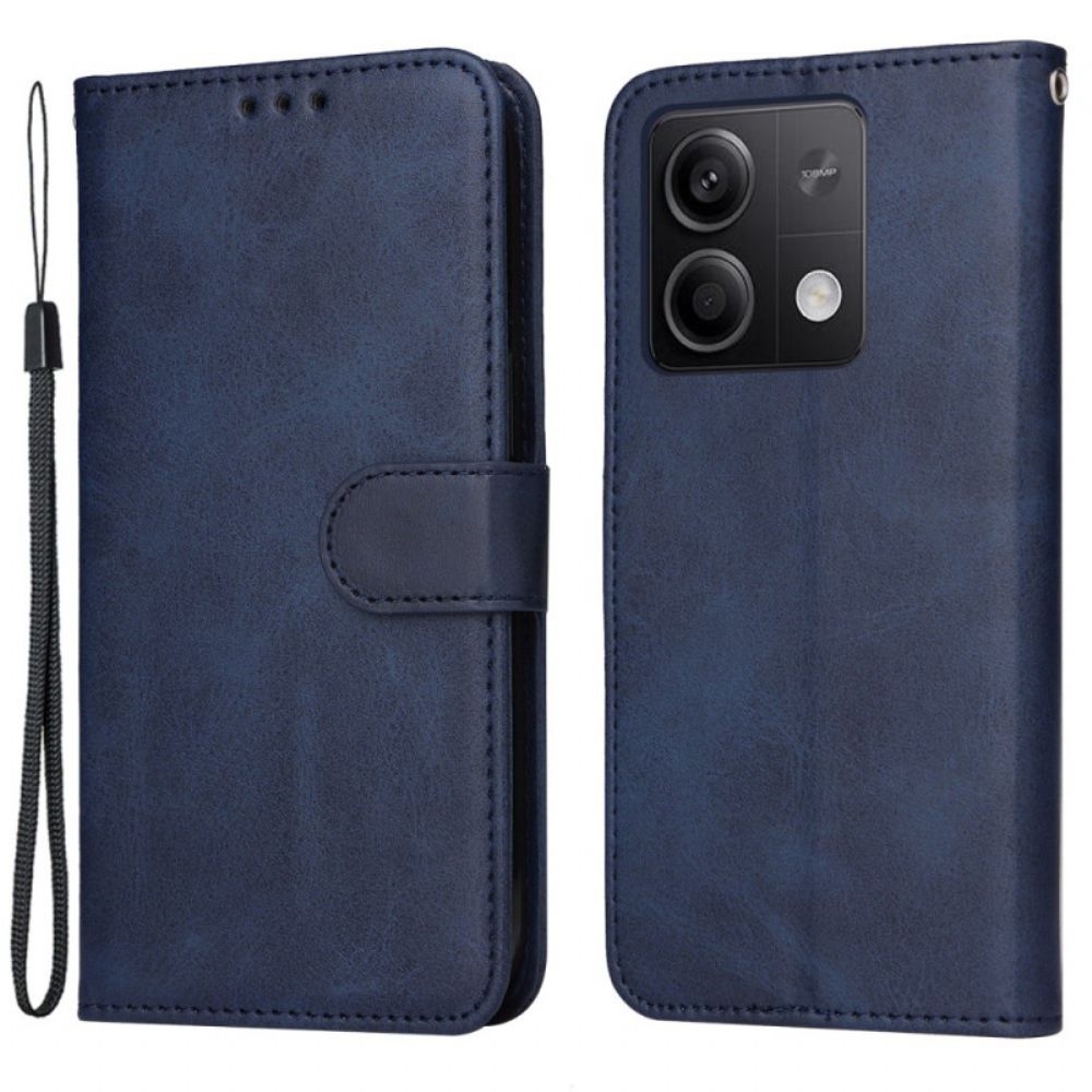 Lederhüllen Xiaomi Redmi Note 13 5g Handyhülle High-end-armband