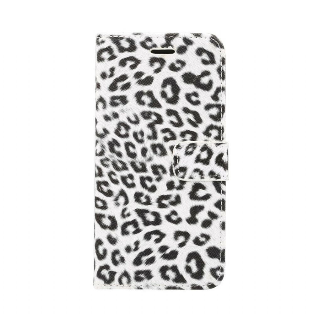 Flip Case Für iPhone XS Max Luxus-leopard