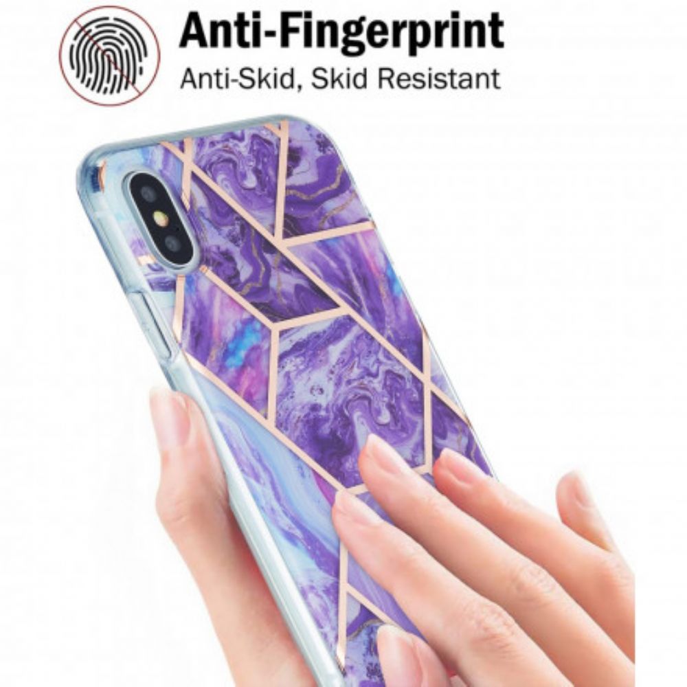 Handyhülle Für iPhone XS Max Marmordesign