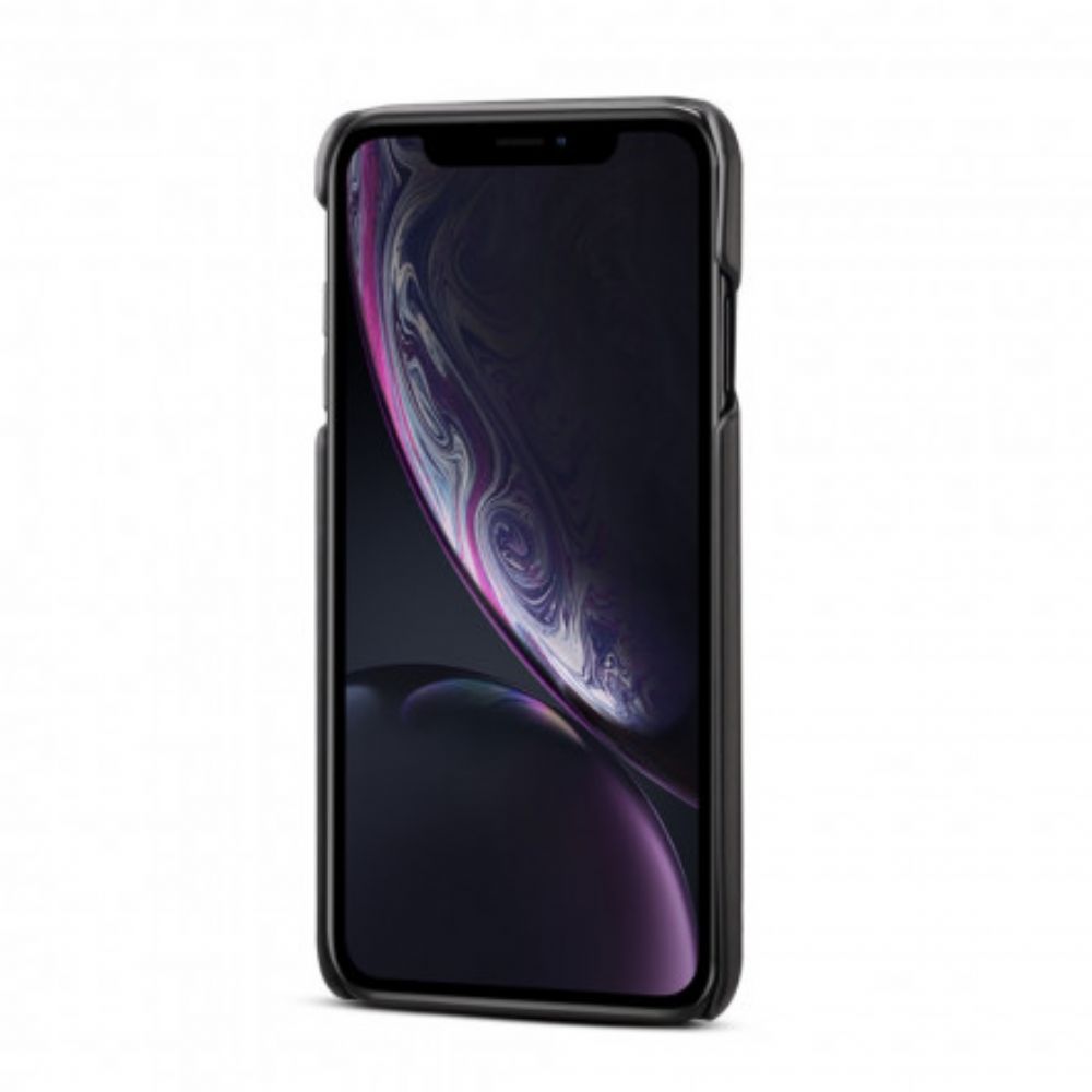 Handyhülle Für iPhone XS Max Peelcas Kartenhalter