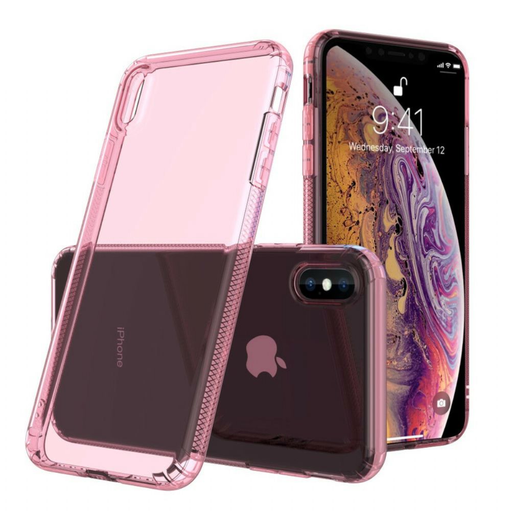 Handyhülle Für iPhone XS Max Transparente Leeu-schutzkissen