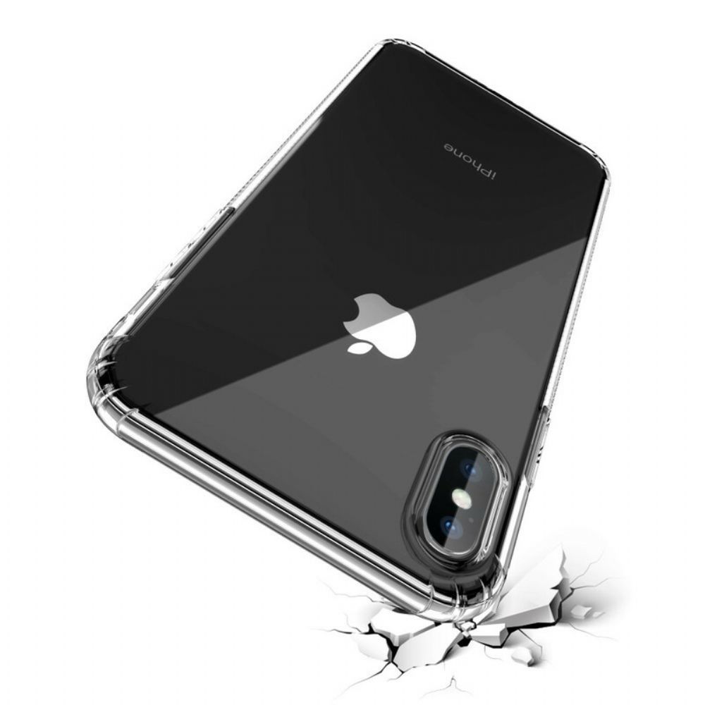 Handyhülle Für iPhone XS Max Transparente Leeu-schutzkissen