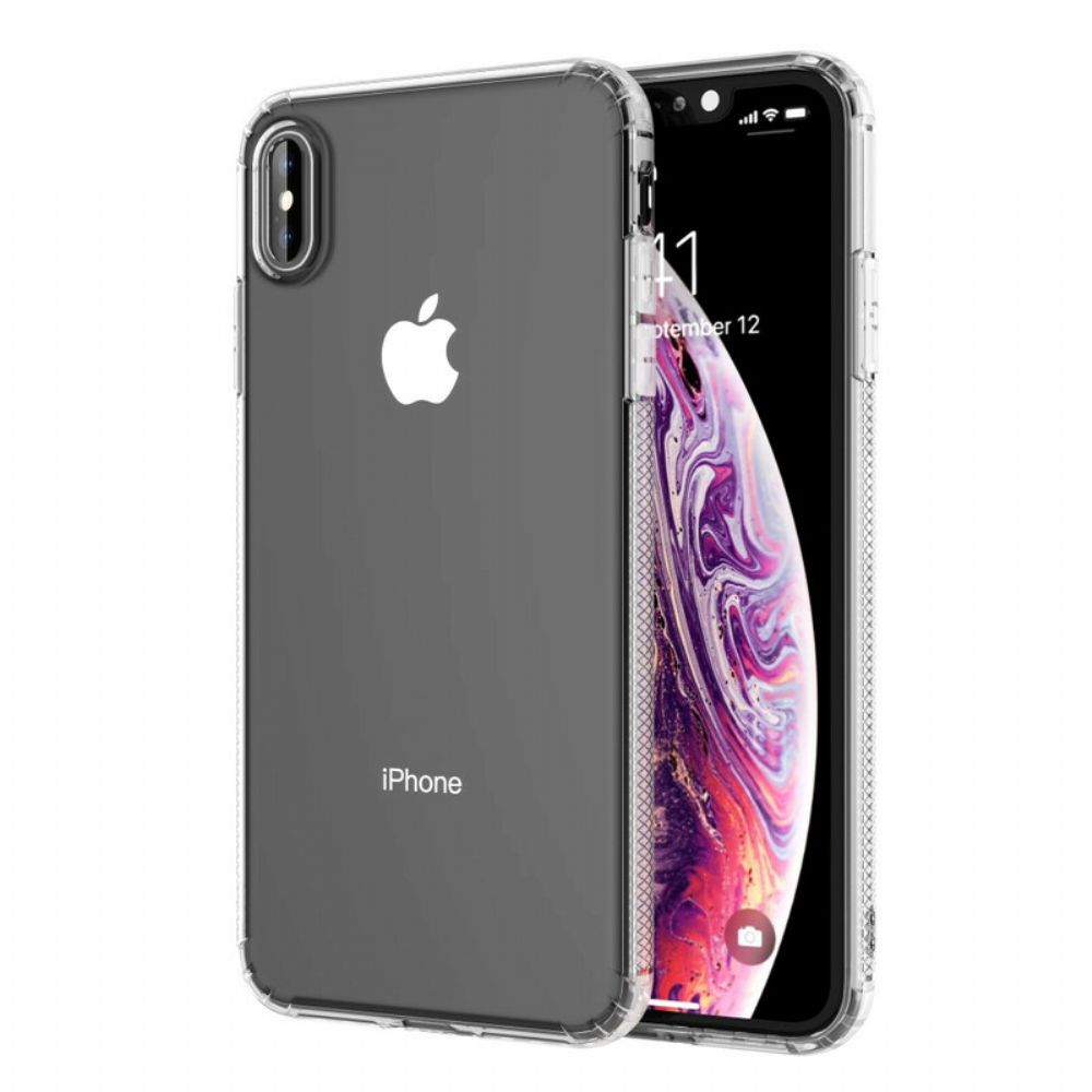 Handyhülle Für iPhone XS Max Transparente Leeu-schutzkissen