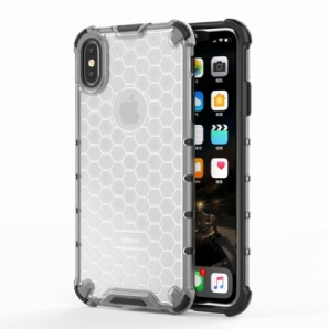 Hülle Für iPhone XS Max Honeycomb-stil