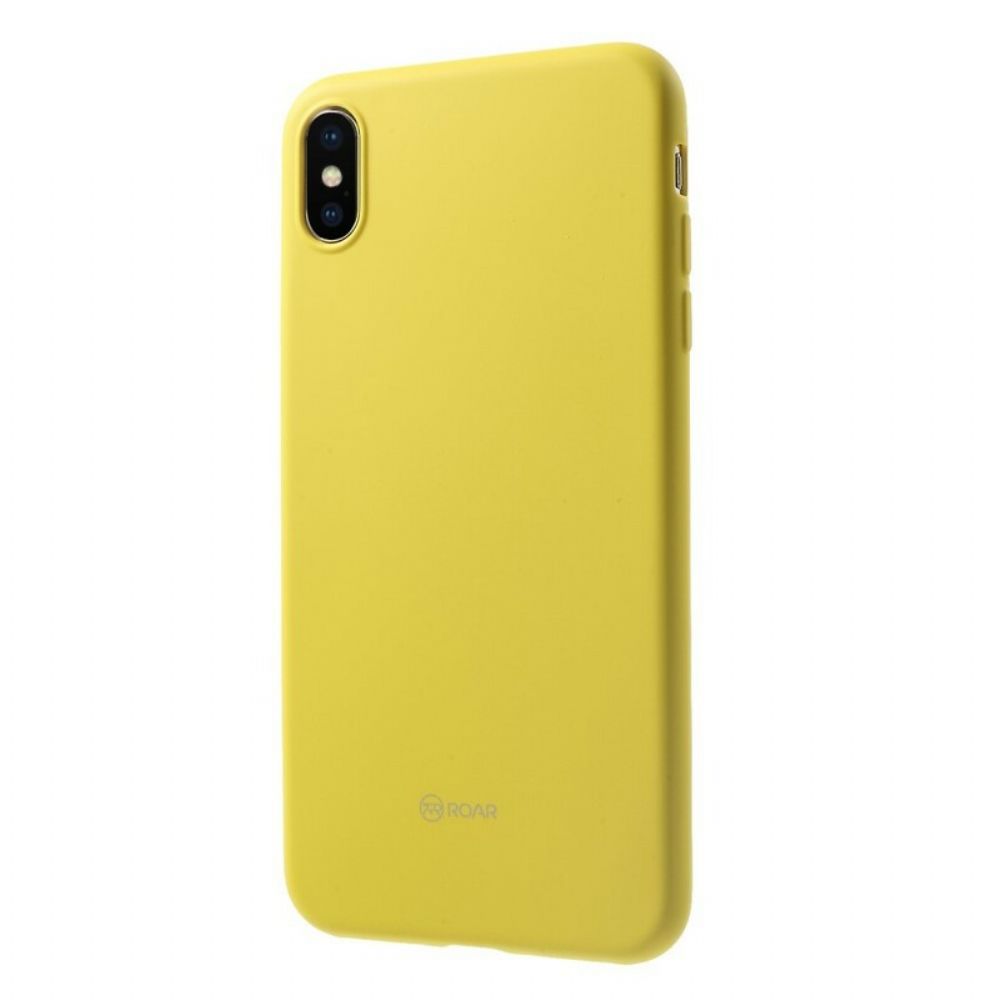 Hülle Für iPhone XS Max Roar Korea La-la Glaze-serie