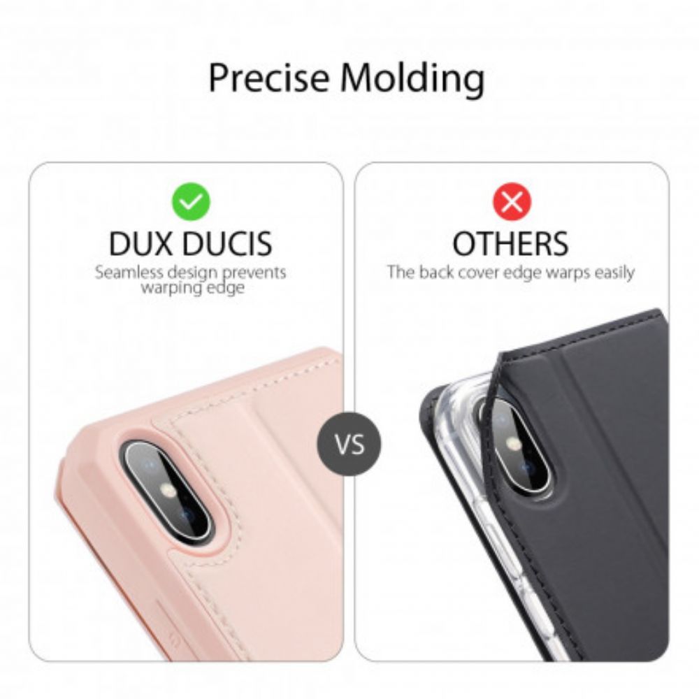 Schutzhülle Für iPhone XS Max Flip Case Skin X-serie Dux Ducis