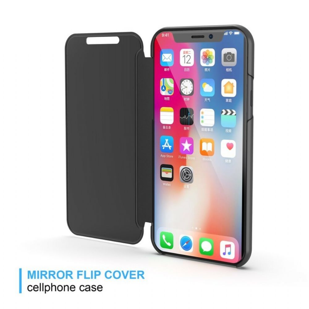 Schutzhülle Für iPhone XS Max Flip Case Spiegel