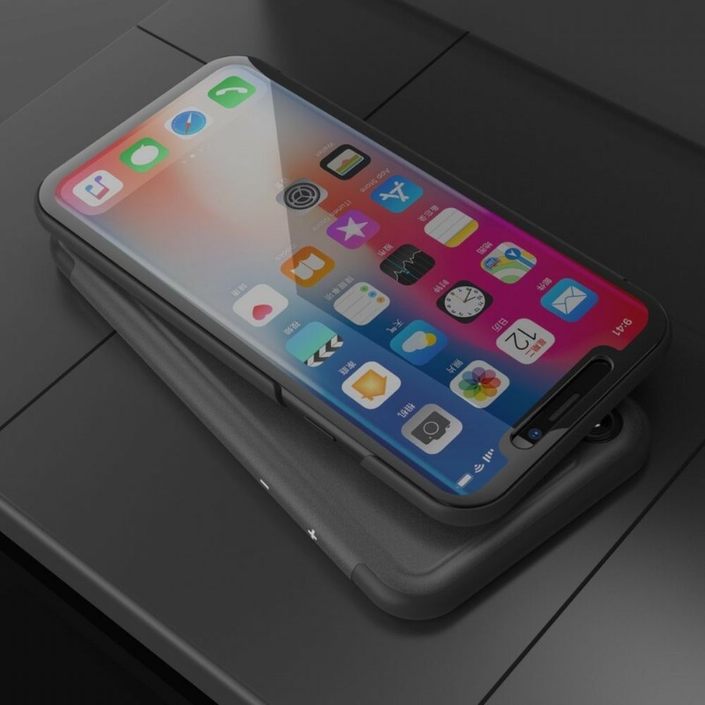 Schutzhülle Für iPhone XS Max Flip Case Spiegel