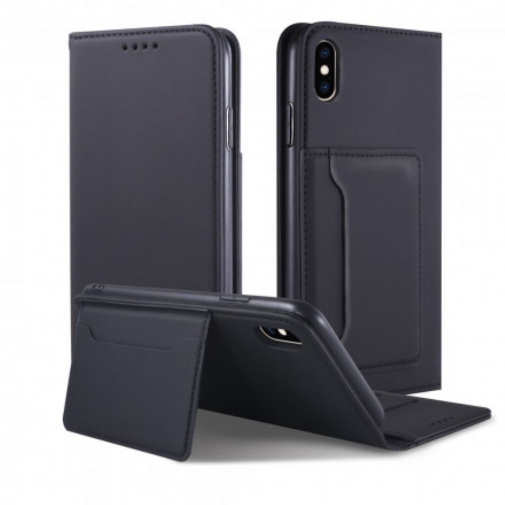 Schutzhülle Für iPhone XS Max Flip Case Stützkartenhalter