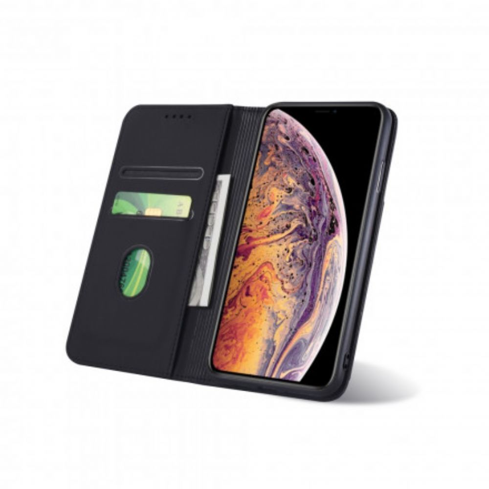 Schutzhülle Für iPhone XS Max Flip Case Stützkartenhalter