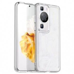 Hülle Für Huawei P60 Pro Transparente Candy-serie