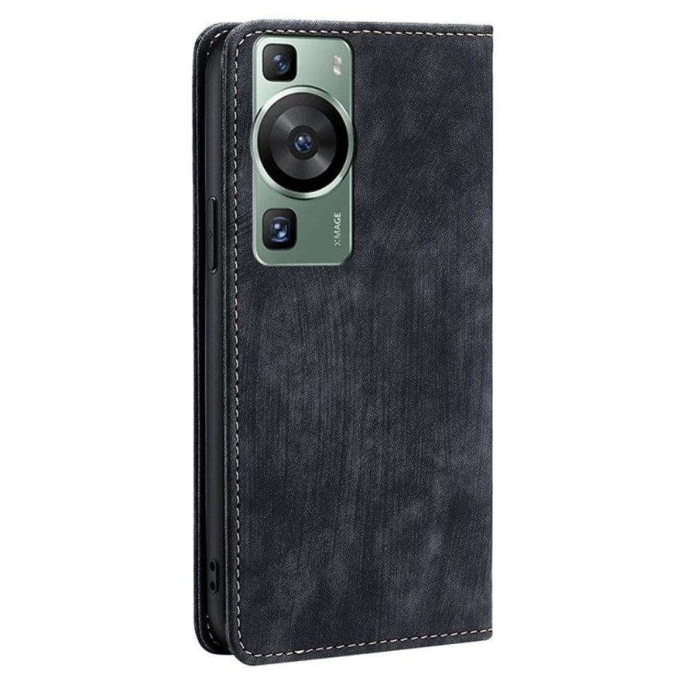 Schutzhülle Für Huawei P60 Pro Flip Case Vintage-serie