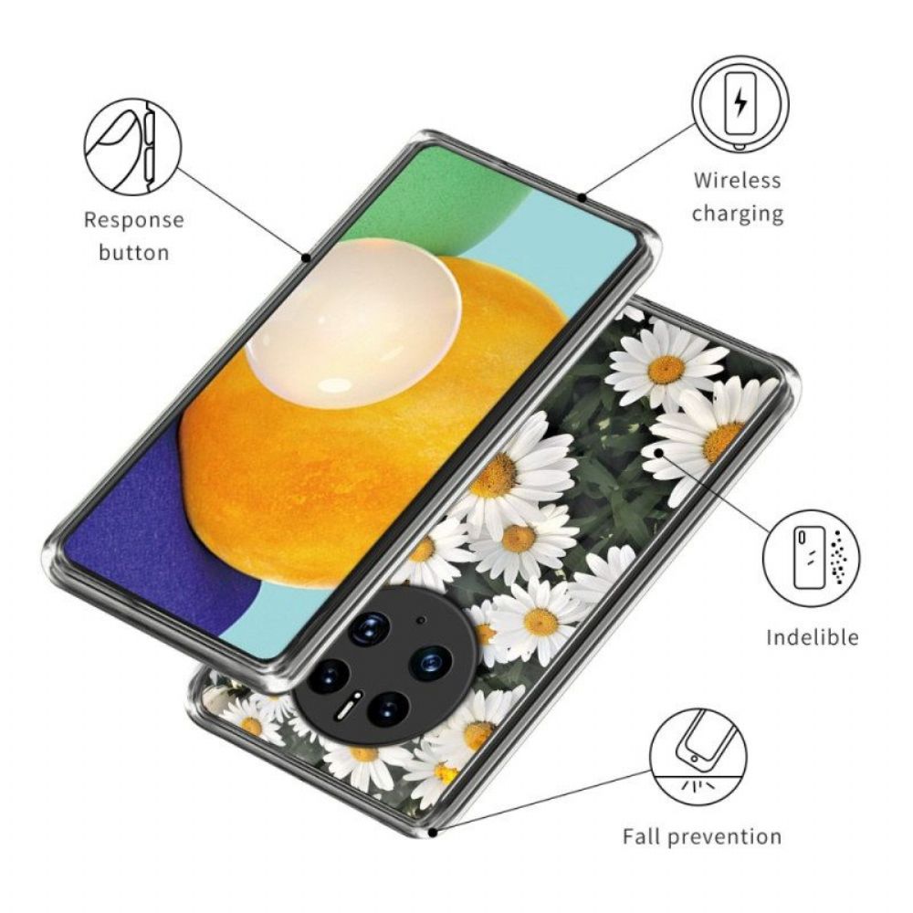 Hülle Für Huawei Mate 50 Pro Gänseblümchen