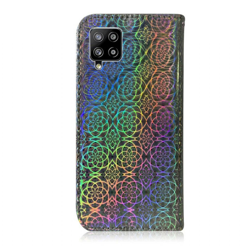 Flip Case Für Samsung Galaxy A42 5G Reine Farbe