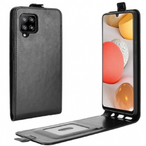 Lederhüllen Für Samsung Galaxy A42 5G Flip Case Vertikale Klappe In Lederoptik