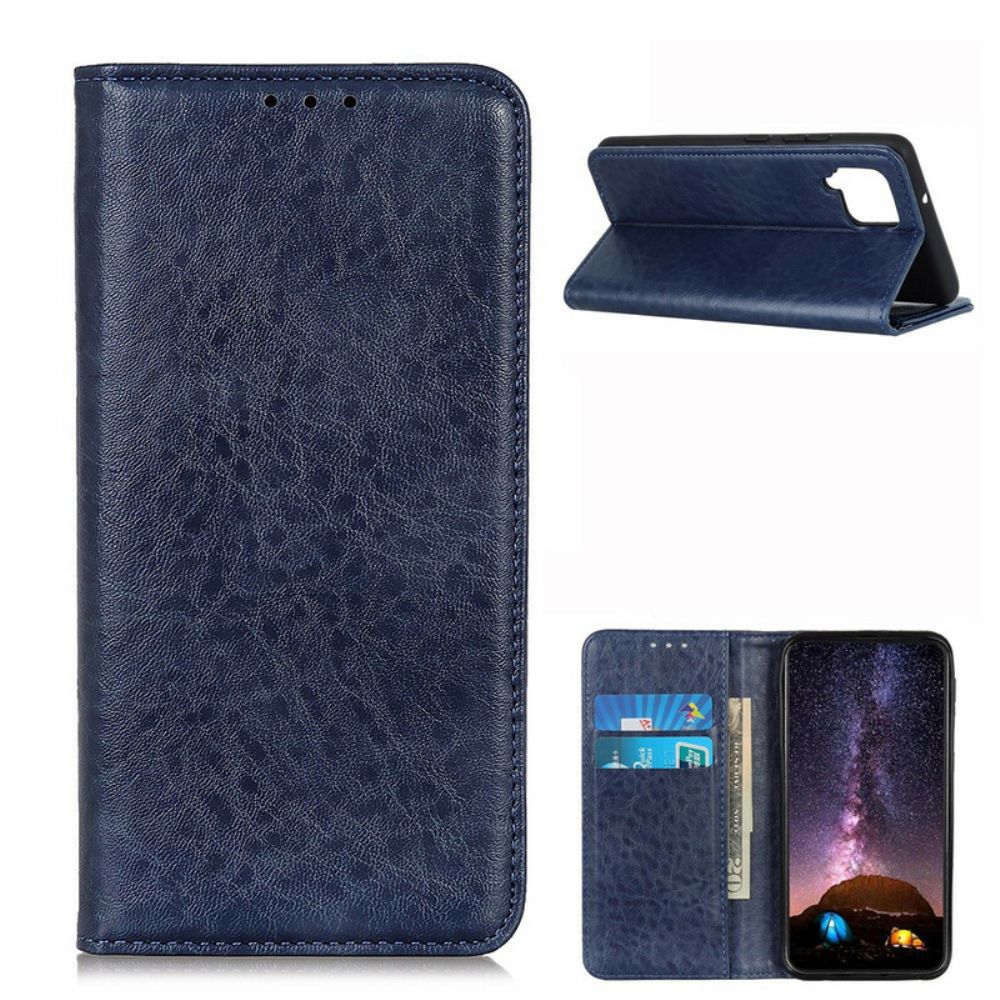 Schutzhülle Für Samsung Galaxy A42 5G Flip Case Nüchterner Lederstil