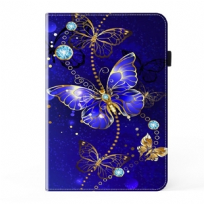 Case Samsung Galaxy Tab S9 Diamant-schmetterlinge