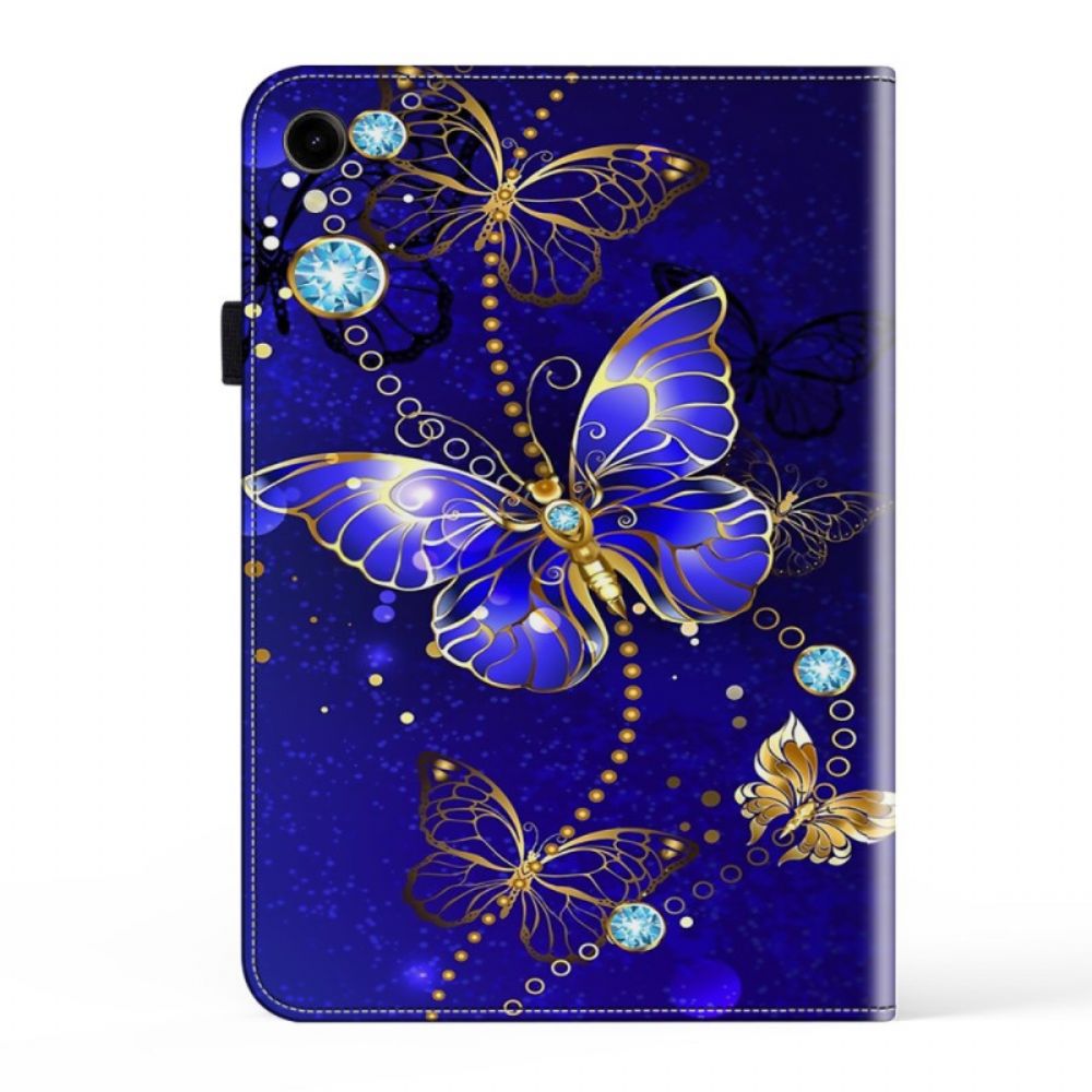 Case Samsung Galaxy Tab S9 Diamant-schmetterlinge