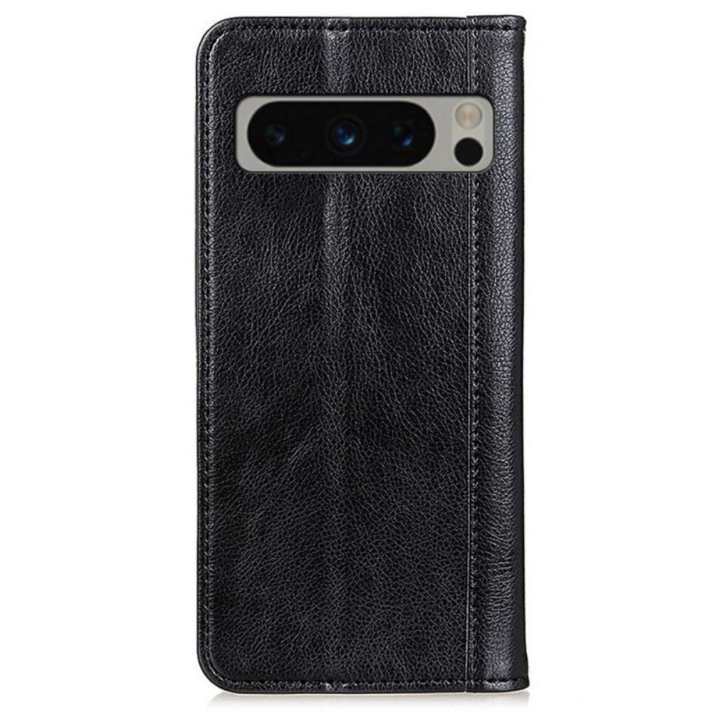 Flip Case Google Pixel 8 Pro Spaltleder