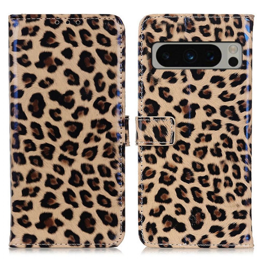 Lederhüllen Für Google Pixel 8 Pro Leopard