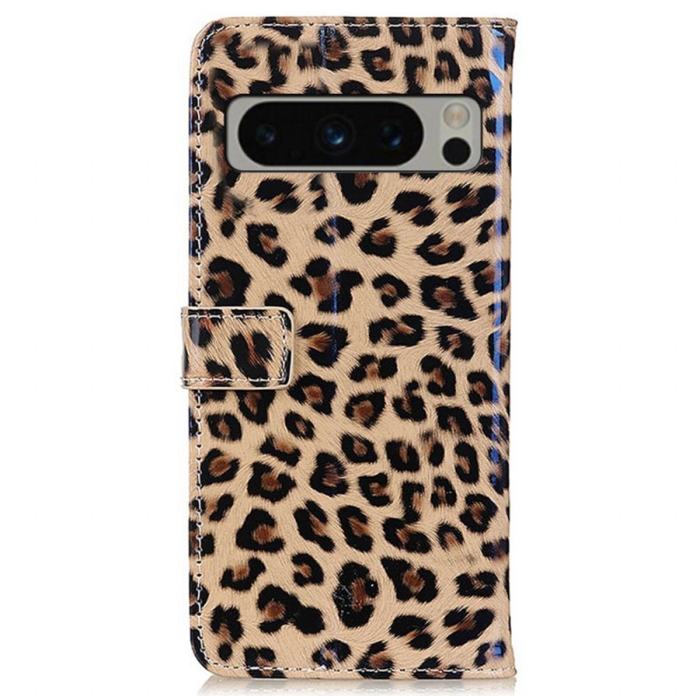 Lederhüllen Für Google Pixel 8 Pro Leopard