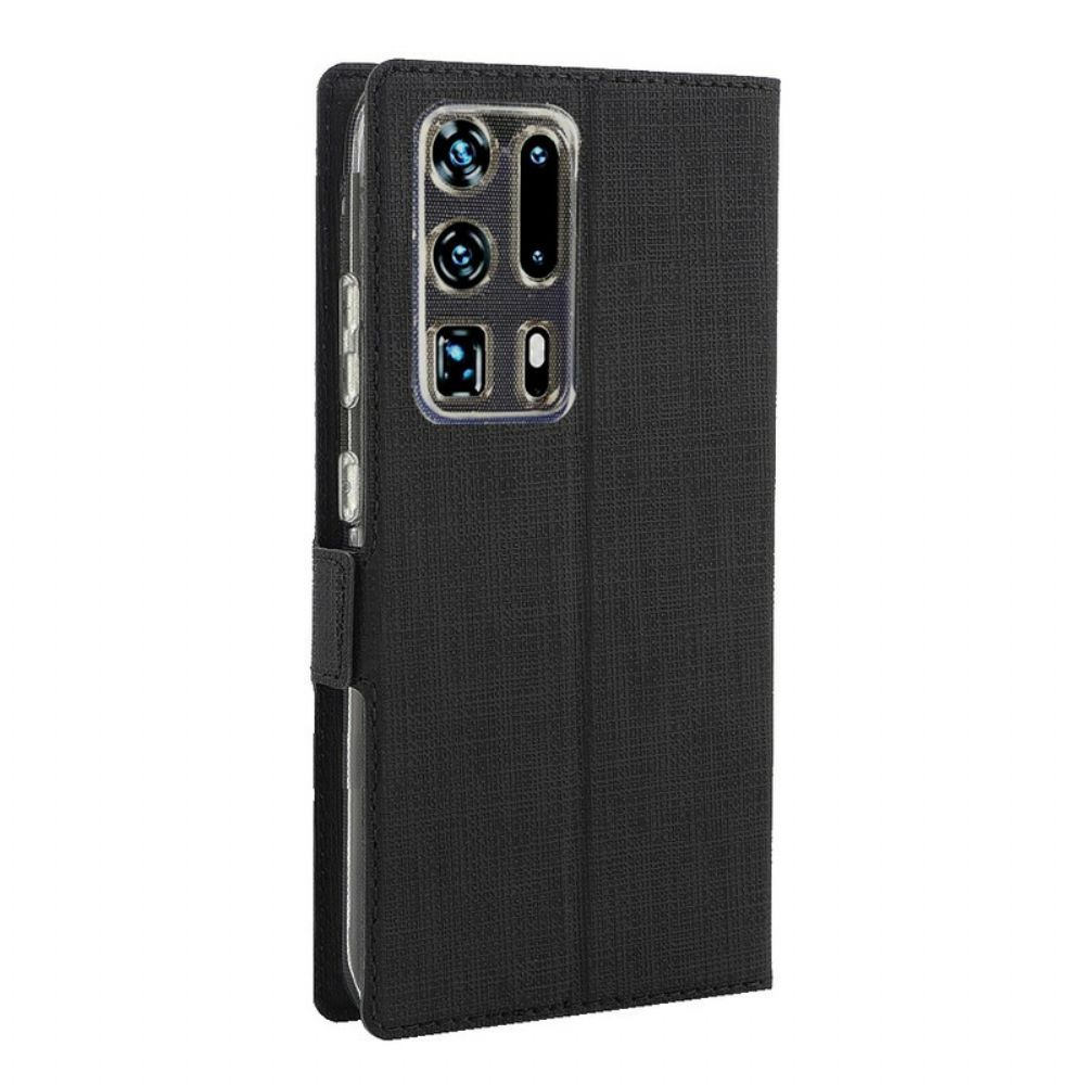 Schutzhülle Für Huawei P40 Pro Plus Flip Case Texturiertes Vili Dmx