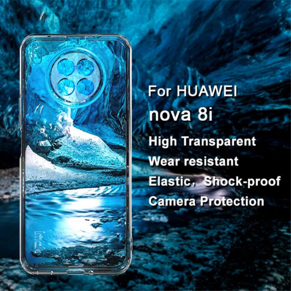 Hülle Für Huawei Nova 8i / Honor 50 Lite Imak Ux-5 Serie Transparent