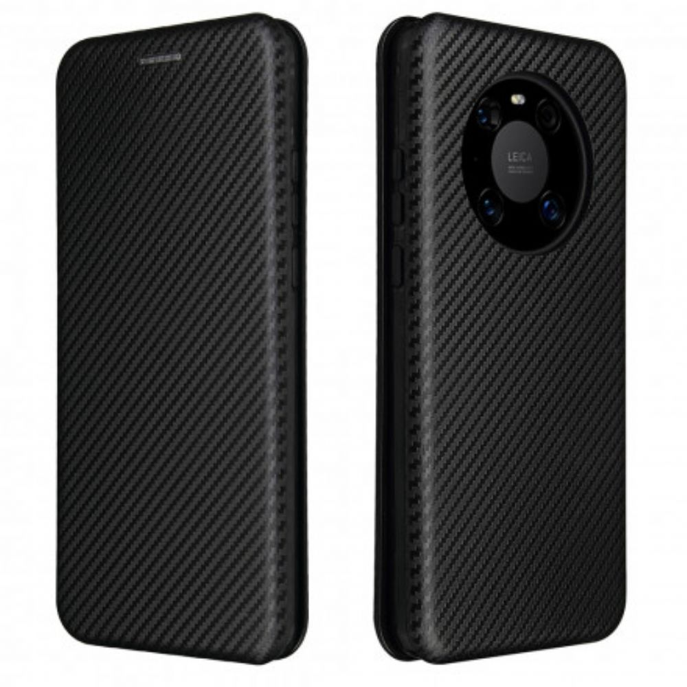 Schutzhülle Für Huawei Mate 40 Pro Flip Case Kohlefaser