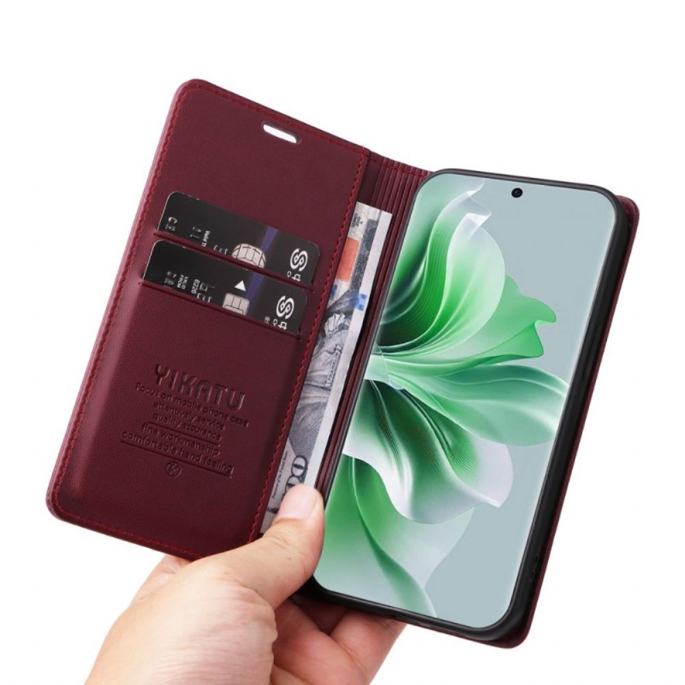 Flip Case Für Oppo Reno 11 Pro 5g Yikatu